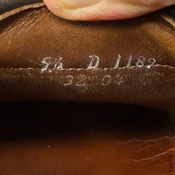 Allen Edmonds Fairmont Leather Penny Loafers Shoes Size 9.5D Brown Anti Skid - Picture 5 of 13